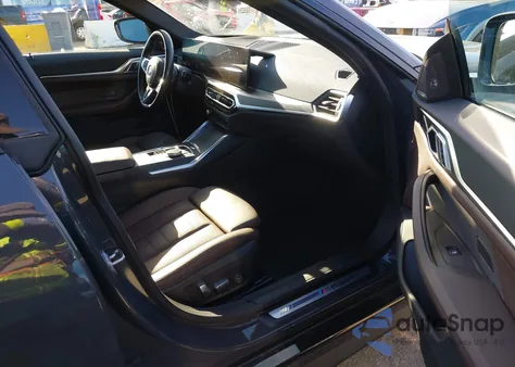 2023 BMW I4 M50 z USA, uszkodzony, nr VIN WBY33AW01PFR09677